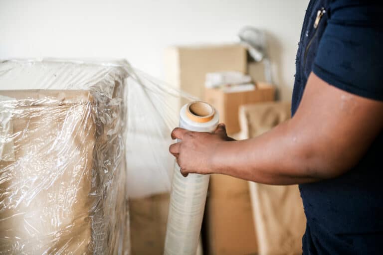emballage meuble sans cartons
